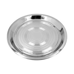 S/S Plate (Minakshi 26cm),80/C M/20