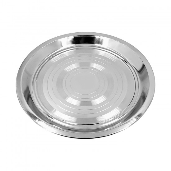 S/S Plate (Minakshi 26cm),80/C M/20