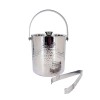 S/S Ice Bucket (Hammered) (16cmX16cm),12/C M/4