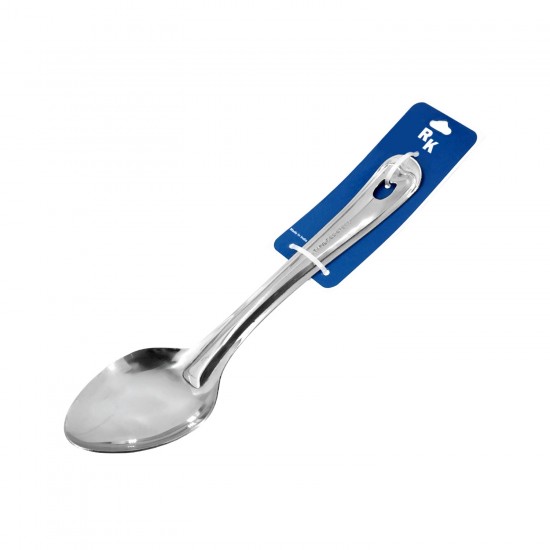 S/S 9' Oval Solid Spoon,240/C 