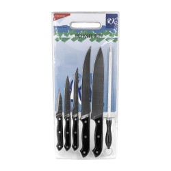 7 Pcs Knife Set with Cutting Board,24/C M/12