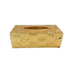 Gold Fancy Tissue Box