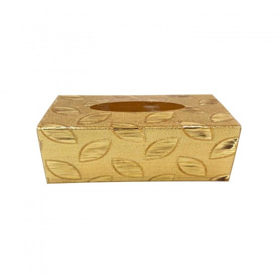 Gold Fancy Tissue Box