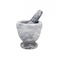 Marble Pestle & Mortar (Small),8/case