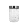 1 L Jar with S/S Lid Circle design,24/C