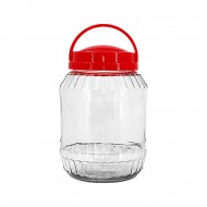 2.4 L Glass Jar with Handle-6/C