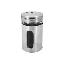 ENCASED SPICE SHAKER IN DISPLAY BOX SIZE:D4.9*H8CM 