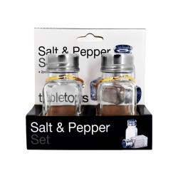SET OF 2 SPICE SHAKER IN WINDOW BOX 48/C