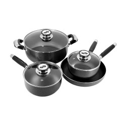 7pc Non Stick Cookware Set 4/C M/2