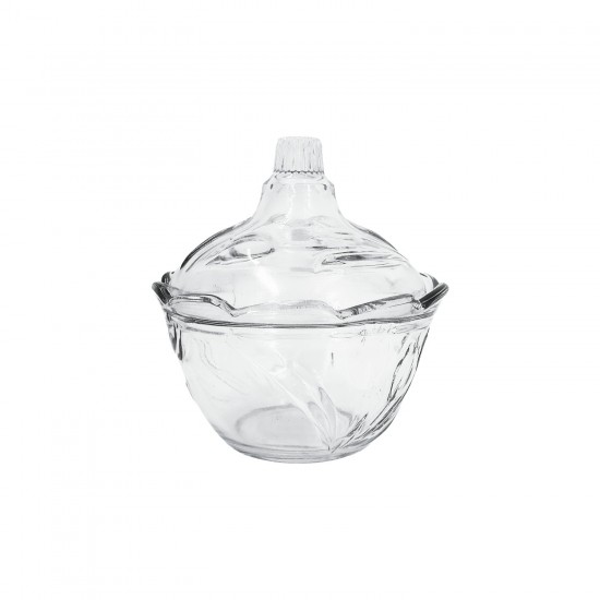 4.5' Glass Dish With Cover,36/C