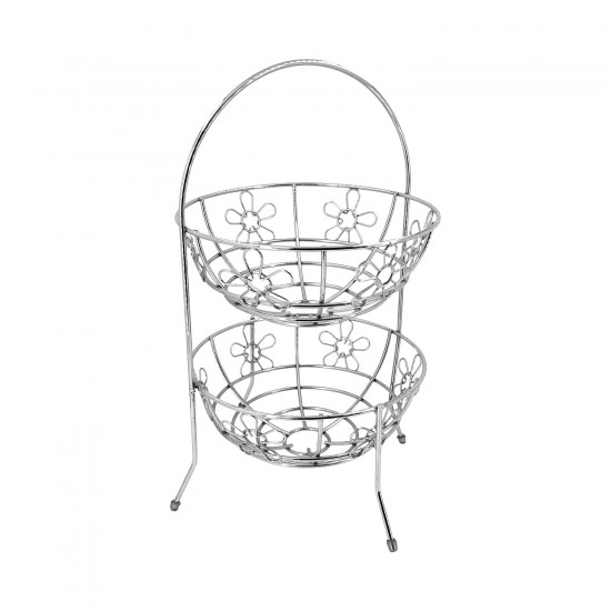 2 Tier Vegetables Basket (31x31x40.8cm)