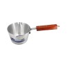 Milk Pan Shining with wooden handle 22 CM 10C