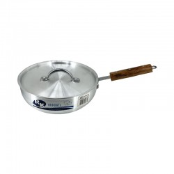 Karahi with Wood Handle 24cm