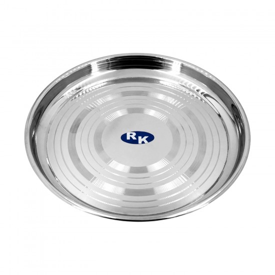S/S Round Tray 25 cm 