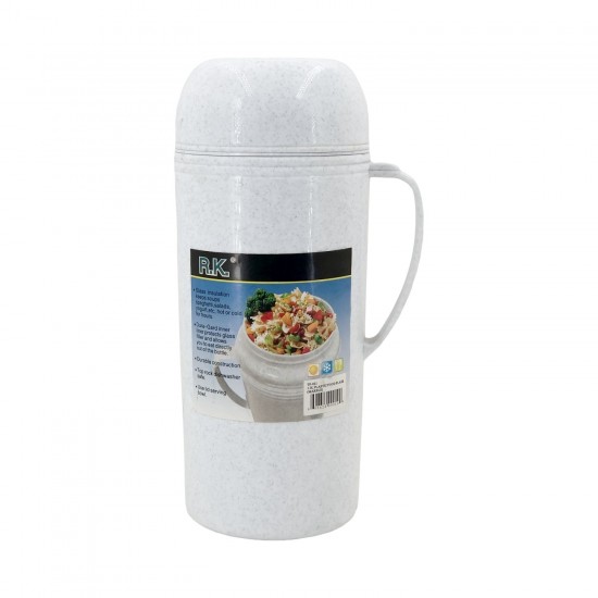 1.0 L Plastic Food Flask (Marble)12/C