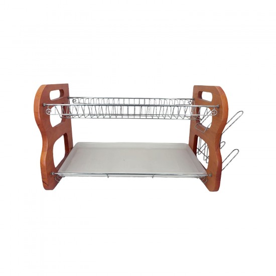 Wooden Dish Rack 16',6/C