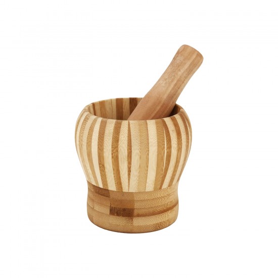 Wooden Motar Pestle 11X11 CM