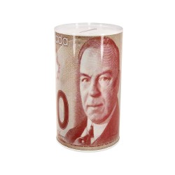 Small ( 3.5" D X 6 "H) Piggy Bank 72/C