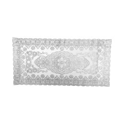PVC Doily 40 X 84cm (16X33') Silver