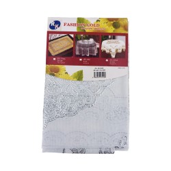 PVC Table Cloth 90 X 90cm (36x36')Silver
