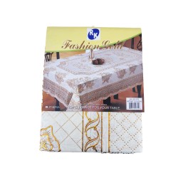 PVC Table Cloth (60'x90')150 X 225cm Gold,24/C