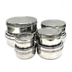 8pcs.Food Saver/Container Set  # 6,7,8,9,10,11,12,13; 8/10/12/16/18/20/22/24cms  