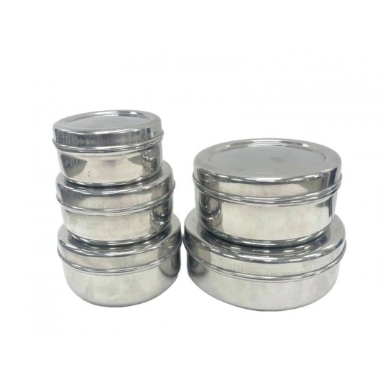 5pcs.Food Saver/Container Set  # 6,7,8,9,10; 8/10/12/16/18