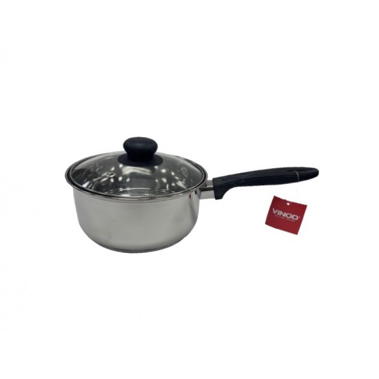 Capsule Bottom Saucepan w/G Lid, Elegant -16cm