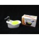 Silver Lining Ceramic Bathroom Set,12/C M/4