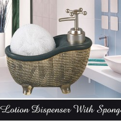 Black Antique Designed Soap Dispenser 24/C