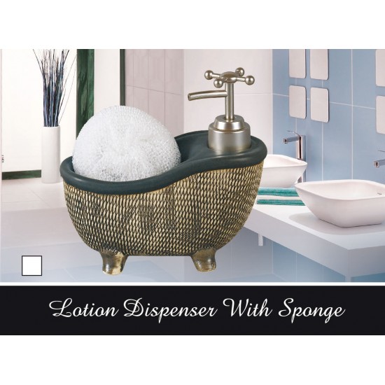 Black Antique Designed Soap Dispenser 24/C