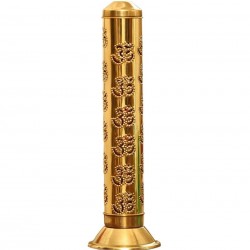 Incense/Agarbatti Vertical/Pipe Stand # 5, Brass