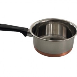 3pcs. Milk Pan Copper Cladded/ No lid 15/16/18cm 