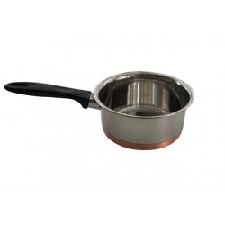 3pcs. Milk Pan Copper Cladded/ No lid 15/16/18cm 