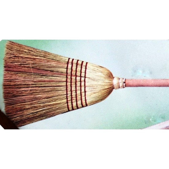 Corn Straw Broom - Large