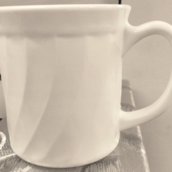 White  Opalware cup 60/c 270 ml