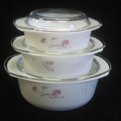 3Pcs. Casserole Set (Pink)4/C M/2