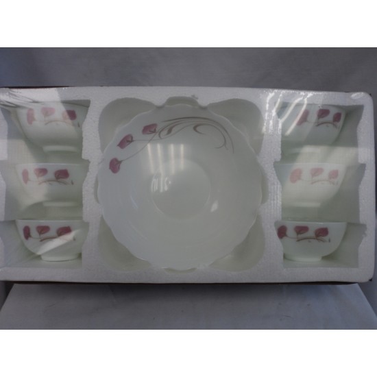 7pc Opalware Set (Pink),12/C M/4