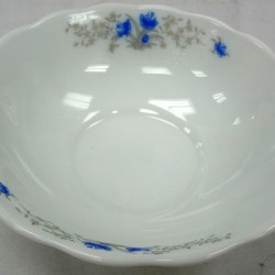 6' Opalware Bowl (Blue & White) 72/C