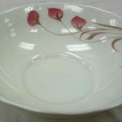 8' Opalware Bowl (Pink & White),36/C