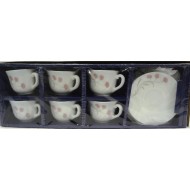 12pcs Opalware Tea Set (Pink),12/C M/4