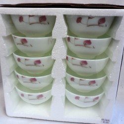 10pc Opalware Set (Pink),12/C M/4