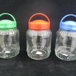 2.4 L Glass Jar with Handle-6/C