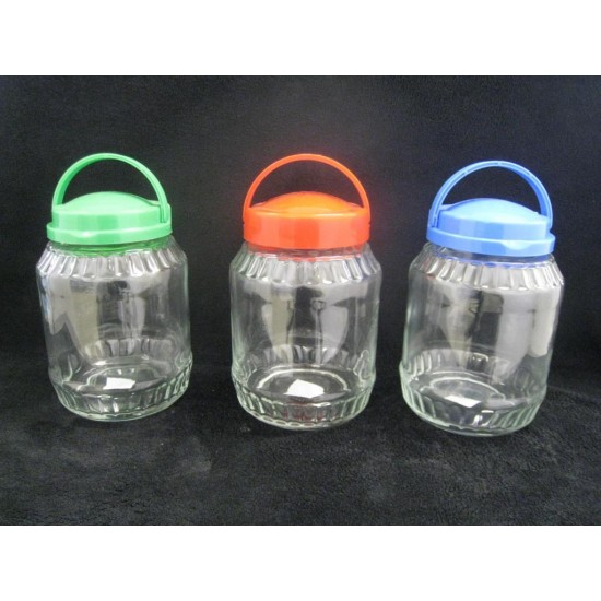 2.4 L Glass Jar with Handle-6/C