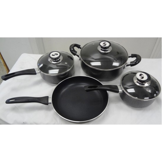 7pc Non Stick Cookware Set 4/C M/2