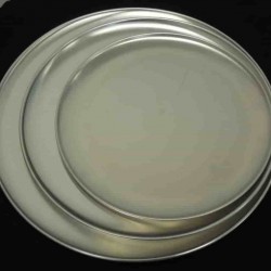 14' Aluminum Pizza Tray with out hole,50/C