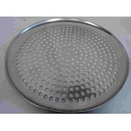16' Aluminum Pizza Tray with hole ,50/C