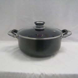 Non Stick 26cm Cooking Pot w/cover and 2 ears6/C