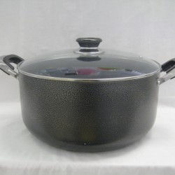 Non Stick 30cm Cooking Pot w/cover and 2 Handles.6/C
