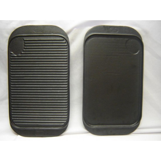 Cast Iron Flat Skillet,4/C 